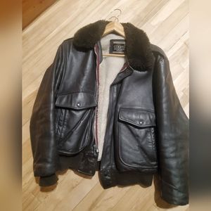 COOPER leather jacket MAN L